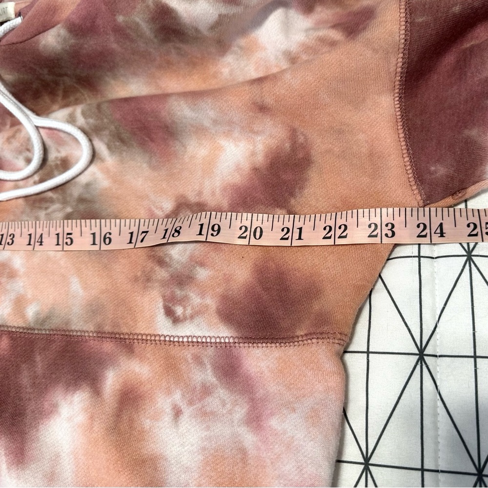 Tie-Dye Cropped Hoodie - Picture 7 of 8